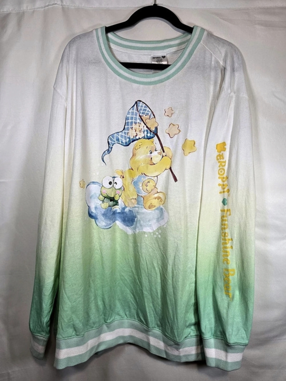 Sanrio Hello Kitty and Friends Color Block Long Sleeve Top Size 3X